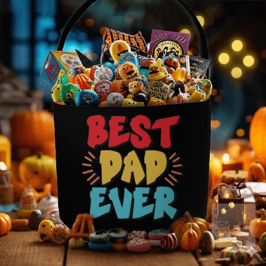 Best Dad Ever Fabric Baskets