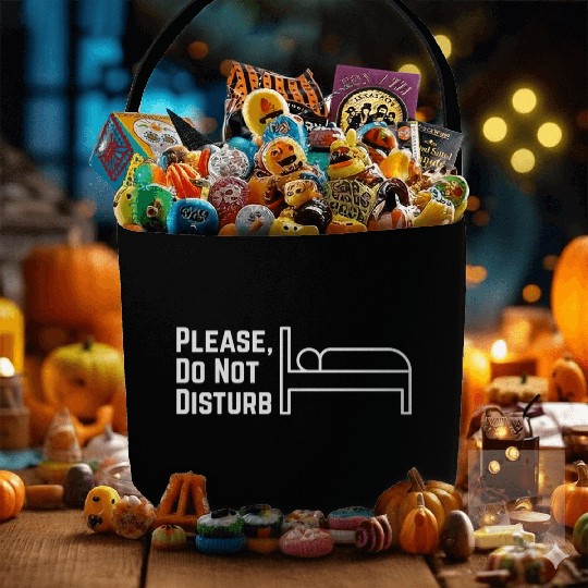 Please, Do not disturb Fabric Baskets