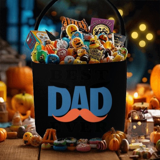 "Best Dad Ever" Fabric Baskets - Perfect dad Gif