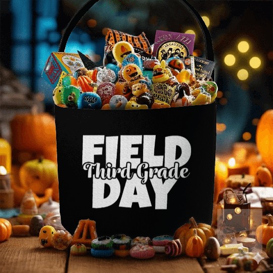 Field Day 2024 3rd Third Grade School Teacher Fabric Baskets