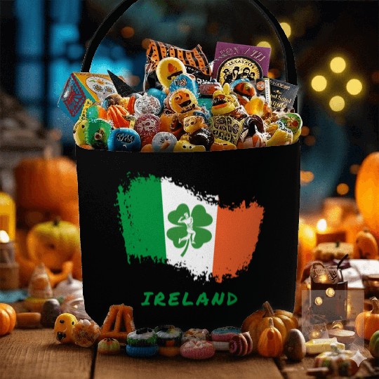 Ireland Cricket Fabric Baskets