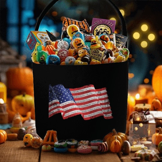 American flag Fabric Baskets