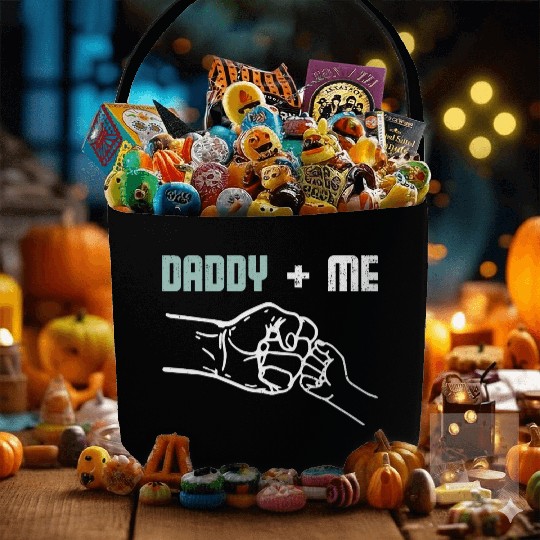 Daddy and me Fabric Baskets