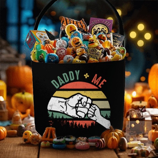 Love Daddy and Me Fabric Baskets