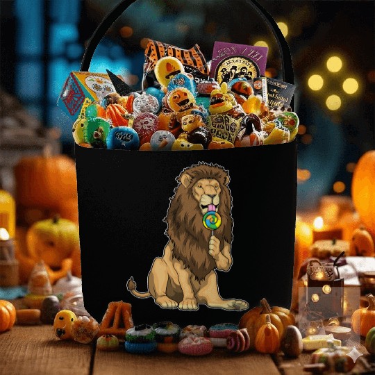 Lion Lollipop Fabric Baskets