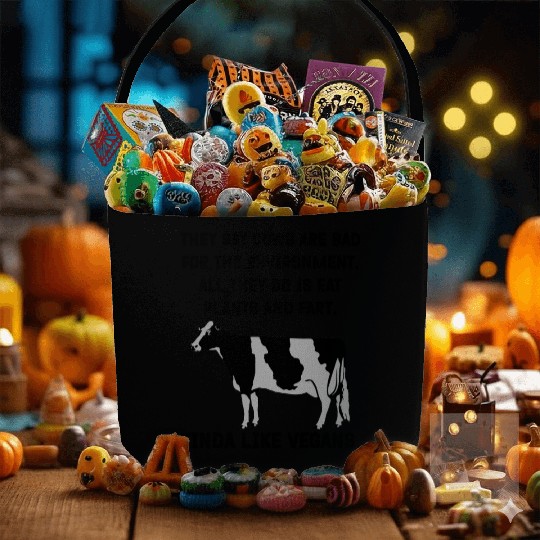 They say cows are bad for the environment. All Fabric Baskets