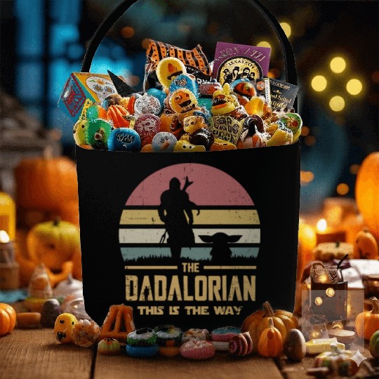 The Dadalorian And Son vintage Fabric Baskets
