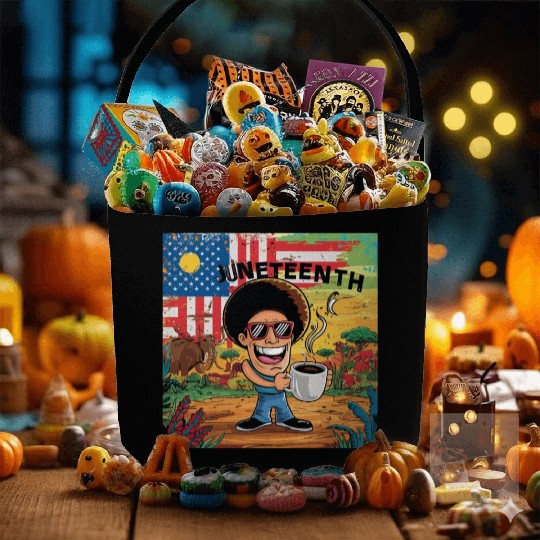 Juneteenth 4Th July Celebrate Fathers Day Coffee Fabric Baskets