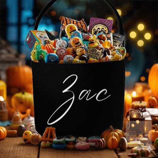 Zeus Name with Z Boy Name Birth Baby Shower Boy Fabric Baskets