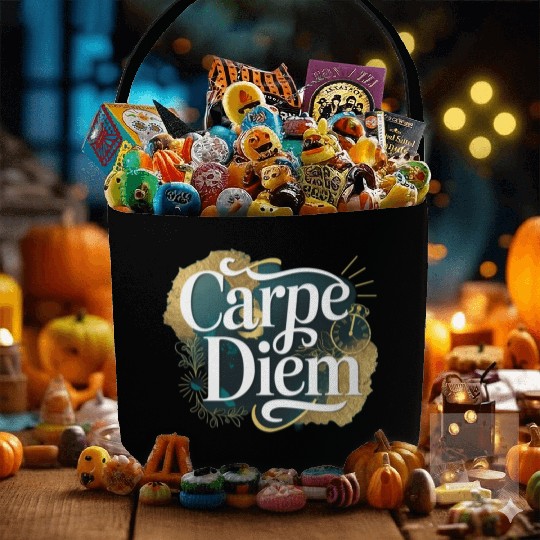 Carpe Diem Fabric Baskets