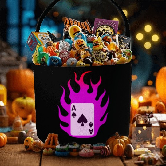 Flaming Card - X-men Fabric Baskets