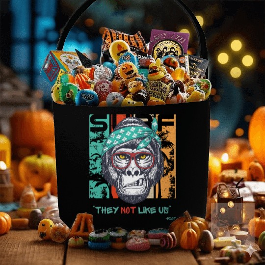 They Not Like Us Design Fabric Baskets