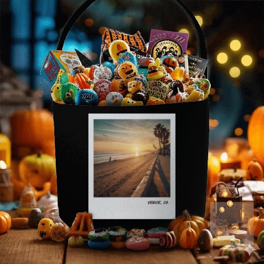 Mono Enterprises "Travels" Venice Beach #3 Fabric Baskets