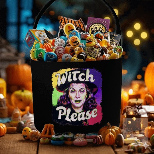 Witch Please Fabric Baskets