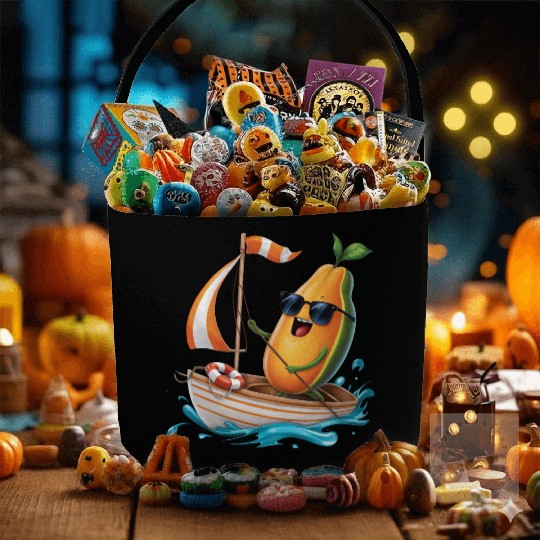 Fruit Boating Papaya Fabric Baskets