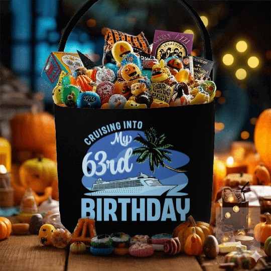 Cruise Boat Trip Vacation Cruising Into My 63rd Fabric Baskets