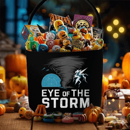 Tornado Chasing Adventures: Embrace Nature's Fury Fabric Baskets