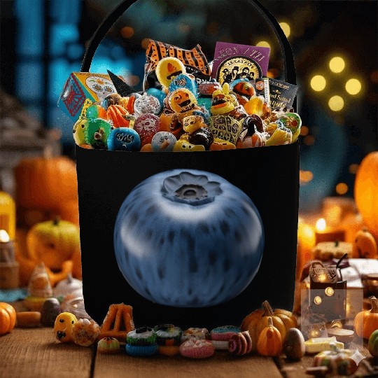 Blueberry Realistic Fabric Baskets