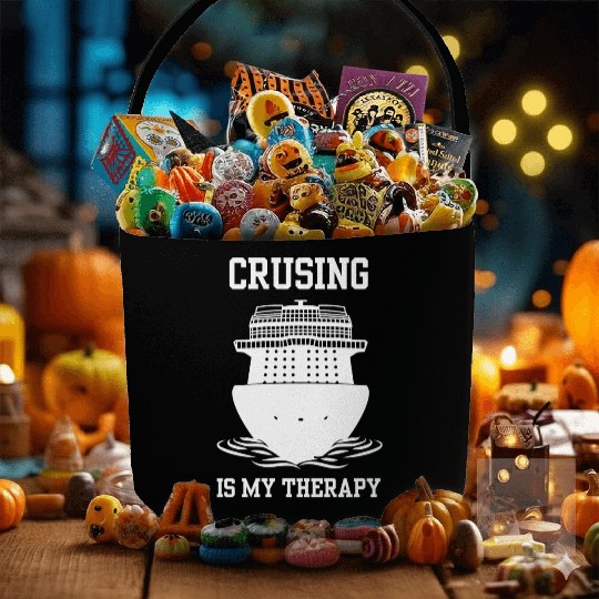 Funny Cruise Carnival Cruising Sea Classic Fabric Baskets