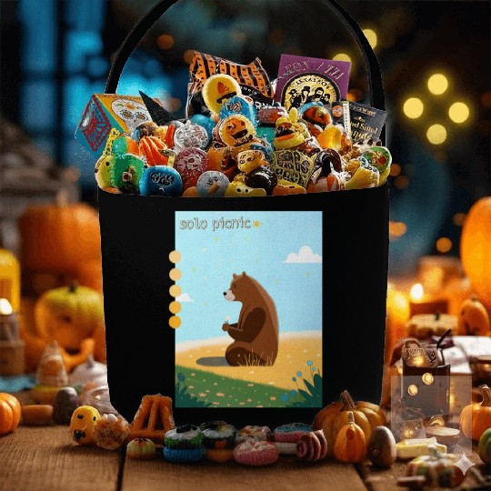 solo picnic for outdoor picnics Fabric Baskets