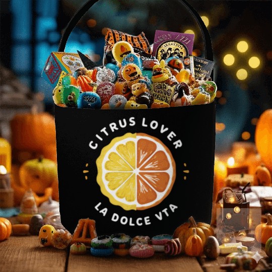 Citrus Lover la Dolce Vita Fabric Baskets