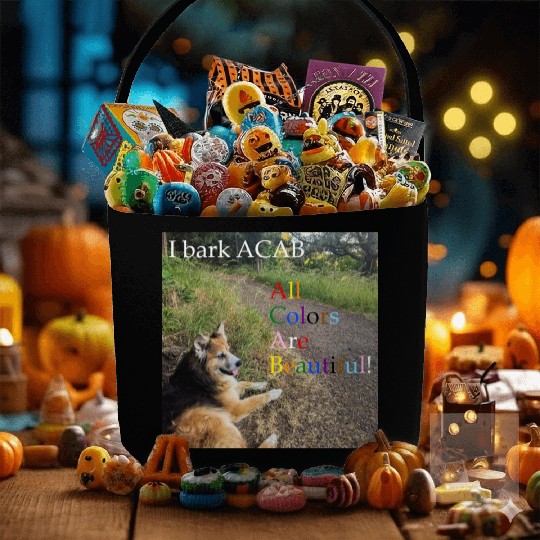 I bark ACAB Fabric Baskets