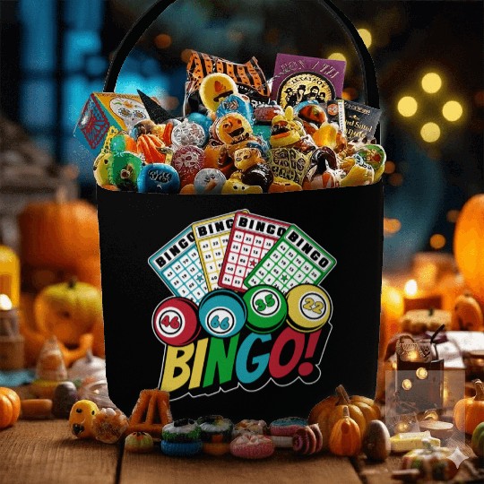 Daubers Professional Caller Bingo Lover Bingo Fabric Baskets