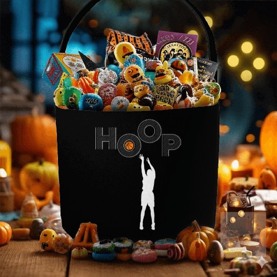 HOOP I love basketball Fabric Baskets