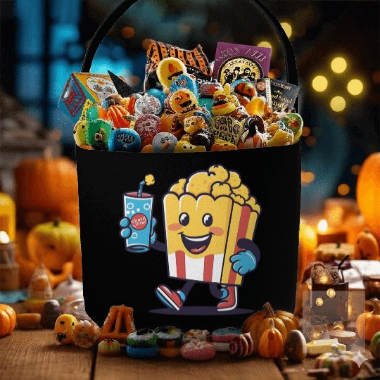 Popcorn and Soda: Moments of Joy Fabric Baskets