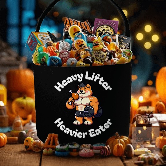 Chow Chow Dog Gym Food Cute Fabric Baskets