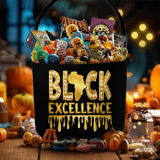 Black Excellence Fabric Baskets