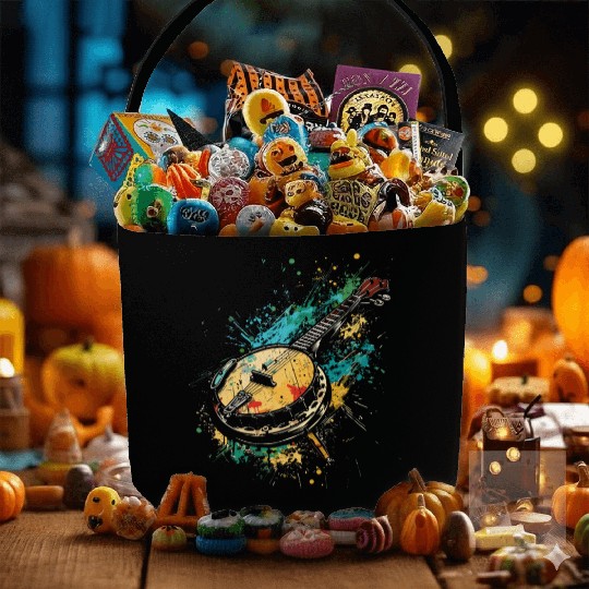 Banjo Graffiti Fabric Baskets