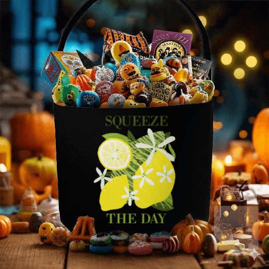 Citrus Lover Squeeze the day Fabric Baskets