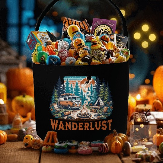 'Wanderlust' Nature Adventure GD Fabric Baskets