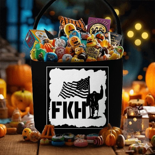 Bigfoot FKH Flag LIKE US ON FACEBOOK # Fabric Baskets