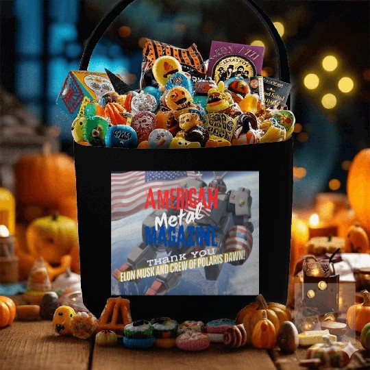 Elon Musk and Polaris Dawn crew A.M.M. 9-12 Fabric Baskets