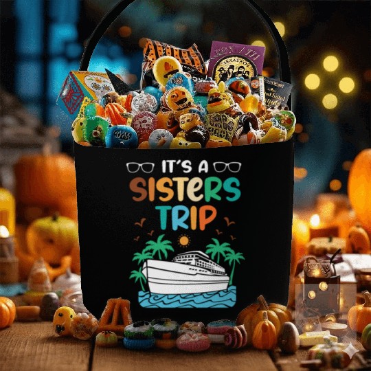 Mediterranean Cruising Vacation Its A Sisters Trip Fabric Baskets