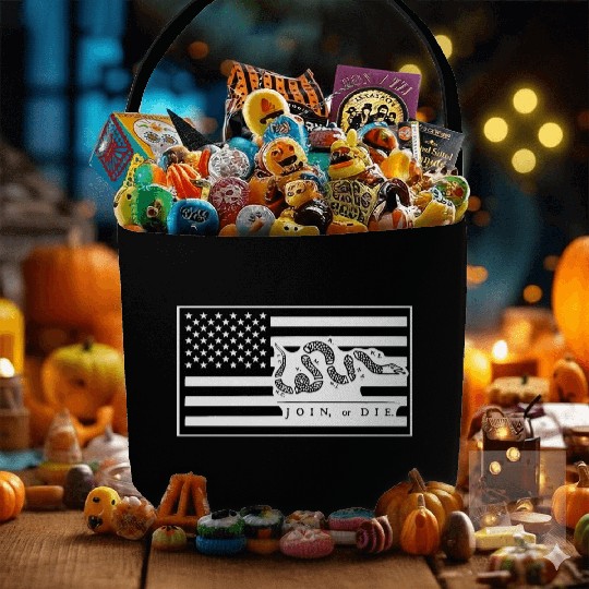 Join Or Die Flag 1776 LIKE US ON FACEBOOK # Fabric Baskets