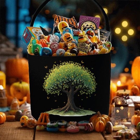 Tree of Life Fabric Baskets