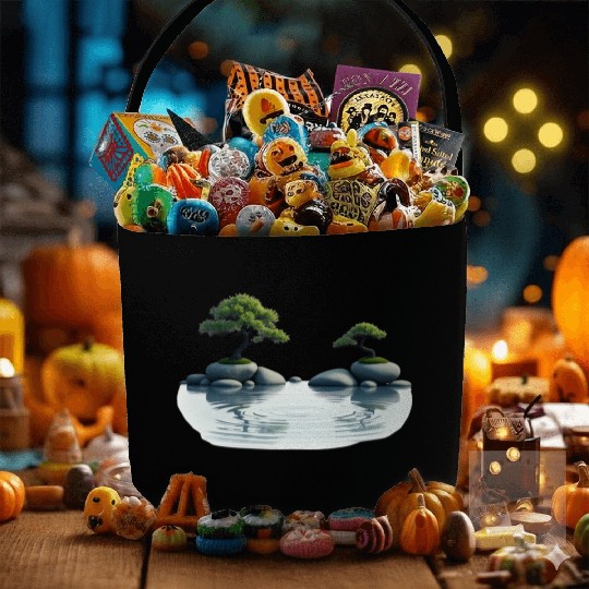 Majestic Tree of Life Fabric Baskets