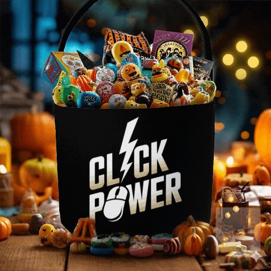 Click Power Cyber Monday Shopping Force Fabric Baskets