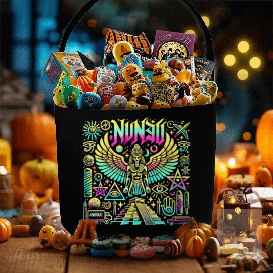 Anunakiz Celestial Enki Guardian Fabric Baskets