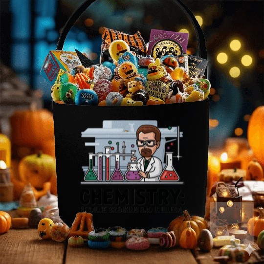 Chemistry Because Breaking Bad is Illegal Science Fabric Baskets