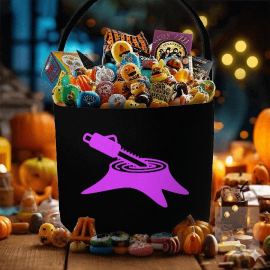 Chainsaw Tree Felling Lumberjack Forest Stump Wood Fabric Baskets