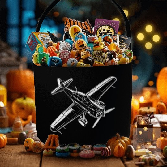 Propeller Aircraft Fabric Baskets