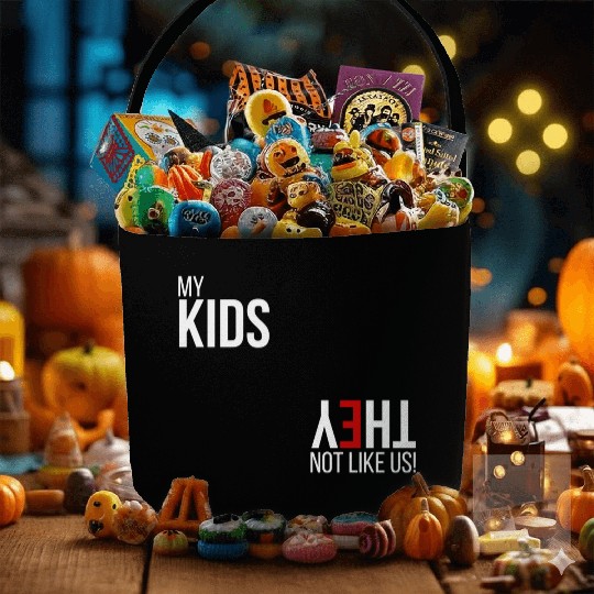 My Kids, They Not Like Us Fabric Baskets