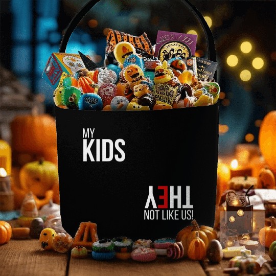 My Kids, They Not Like Us Fabric Baskets