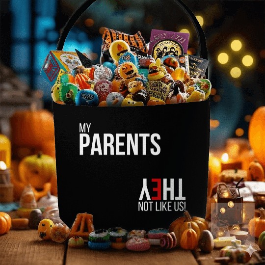 My Parents, They Not Like Us Fabric Baskets