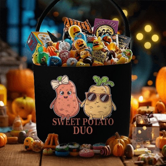 Sweet Potato Duo Fabric Baskets