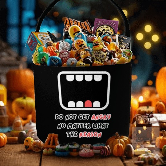 Do not get angry no matter what the reason Fabric Baskets